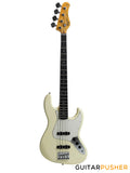 Tagima TW-73 '73 5-String Jazz Bass Vintage White (Rosewood/Alpine White)