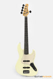 Tagima TW-73 '73 5-String Jazz Bass Vintage White (Rosewood/Alpine White)