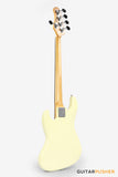 Tagima TW-73 '73 5-String Jazz Bass Vintage White (Rosewood/Alpine White)