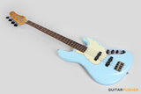 Tagima TW-73 '73 4-String Jazz Lake Placid Blue (Rosewood/Alpine White)
