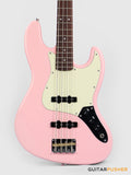 Tagima TW-73 '4-String 73 Jazz Pink (Rosewood/Alpine White)