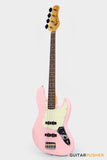 Tagima TW-73 '4-String 73 Jazz Pink (Rosewood/Alpine White)