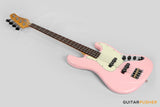 Tagima TW-73 '4-String 73 Jazz Pink (Rosewood/Alpine White)