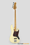 Tagima TW-73 JB Bass 4-String - Vintage White (Maple Fingerboard/Tortoise Shell Pickguard)