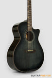 Tyma G-10 BKSE Solid Top Auditorium Acoustic-Electric Guitar with T-200 preamp