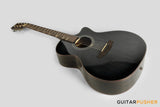 Tyma G-10 BKSE Solid Top Auditorium Acoustic-Electric Guitar with T-200 preamp