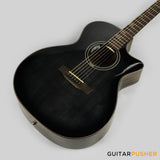 Tyma G-10 BKSE Solid Top Auditorium Acoustic-Electric Guitar with T-200 preamp