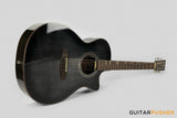 Tyma G-10 BKSE Solid Top Auditorium Acoustic-Electric Guitar with T-200 preamp