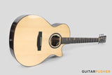 Tyma G-20 SE Solid Sitka Spruce Top Mahogany Auditorium Acoustic-Electric Guitar with T-200 MAX preamp