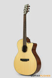 Tyma G-3 NSE Solid Top Auditorium Acoustic-Electric Guitar with T-200 preamp