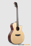 Tyma G-3 NSE Solid Sitka Spruce Top Mahogany Auditorium Acoustic-Electric Guitar with T-200 MAX preamp