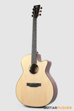 Tyma G-3 NSE Solid Sitka Spruce Top Mahogany Auditorium Acoustic-Electric Guitar with T-200 MAX preamp