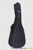 Tyma M-20SE Solid Spruce Top Indian Rosewood Mini Jumbo Acoustic-Electric Guitar with T-200 MAX preamp