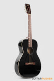 Tyma P-18E BK Solid Top 00 Parlor Acoustic-Electric Guitar with T-200 MAX preamp