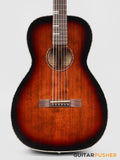 Tyma P-18E BRS Solid Top 00 Parlor Acoustic-Electric Guitar with T-200 MAX preamp