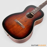 Tyma P-18E BRS Solid Top 00 Parlor Acoustic-Electric Guitar with T-200 MAX preamp