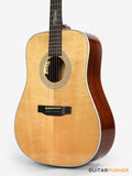 Tyma TD-15E Solid Sitka Spruce Top Dreadnought Acoustic-Electric Guitar with T-200 MAX preamp