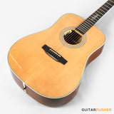 Tyma TD-15E Solid Sitka Spruce Top Dreadnought Acoustic-Electric Guitar with T-200 MAX preamp