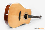 Tyma TD-15E Solid Sitka Spruce Top Dreadnought Acoustic-Electric Guitar with T-200 MAX preamp