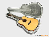 Tyma TD-18E All-Solid Wood Sitka Spruce Top Mahogany Dreadnought Acoustic-Electric Guitar w/ Fishman Matrix Infinity Blend Pickup System & Case