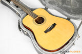 Tyma TD-18E All-Solid Wood Sitka Spruce Top Mahogany Dreadnought Acoustic-Electric Guitar w/ Fishman Matrix Infinity Blend Pickup System & Case