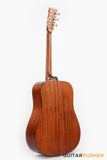 Tyma TD-18E All-Solid Wood Sitka Spruce Top Mahogany Dreadnought Acoustic-Electric Guitar w/ Fishman Matrix Infinity Blend Pickup System & Case