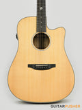 Tyma TD-5CE Solid Sitka Spruce Top Mahogany Dreadnought Acoustic-Electric Guitar with OS1 Pickup