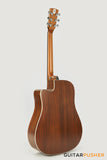 Tyma TD-5CE Solid Sitka Spruce Top Mahogany Dreadnought Acoustic-Electric Guitar with OS1 Pickup