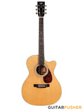 Tyma TFC-28E Solid Engelmann Spruce Top Indian Rosewood OM Acoustic-Electric Guitar with Fishman Matrix Infinity Blend Pickup System & Case