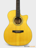 Tyma TFC-28E Solid Engelmann Spruce Top Indian Rosewood OM Acoustic-Electric Guitar with Fishman Matrix Infinity Blend Pickup System & Case