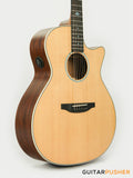 Tyma TG-5E Solid Sitka Spruce Top Mahogany Auditorium Acoustic-Electric Guitar with OS1 Pickup