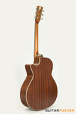 Tyma TG-5E Solid Sitka Spruce Top Mahogany Auditorium Acoustic-Electric Guitar with OS1 Pickup