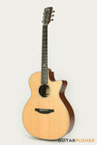 Tyma TG-5E Solid Sitka Spruce Top Mahogany Auditorium Acoustic-Electric Guitar with OS1 Pickup