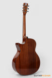 Tyma TG-5E Live MG (Mint Green) Solid Sitka Spruce Top Sapele Grand Auditorium Acoustic-Electric Guitar with T200 MAX preamp