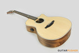 Tyma TG-5PE Paulownia Top Mahogany Auditorium Acoustic-Electric Guitar with OS1 Pickup