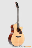 Tyma TG-5E PRO Solid Sitka Spruce Top Sapele Grand Auditorium Acoustic-Electric Guitar with T200 MAX preamp