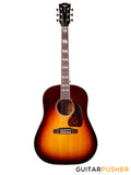 Tyma TJ-45 All-Solid Wood Sitka Spruce/Mahogany Slope-Shoulder Dreadnought Acoustic-Electric Guitar (w/ L.R. Baggs VTC) Vintage Sunburst