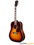 Tyma TJ-45 All-Solid Wood Sitka Spruce/Mahogany Slope-Shoulder Dreadnought Acoustic-Electric Guitar (w/ L.R. Baggs VTC) Vintage Sunburst