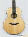 Tyma TS-5PE Paulownia Top Sapele Travel Size Acoustic-Electric Guitar with OS1 Pickup