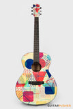 Tyma V-3 Popular Solid Sitka Spruce Top Mahogany Auditorium Acoustic-Electric Guitar with T-50 preamp