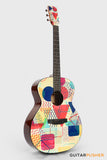 Tyma V-3 Popular Solid Sitka Spruce Top Mahogany Auditorium Acoustic-Electric Guitar with T-50 preamp