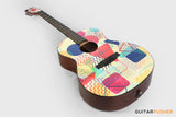 Tyma V-3 Popular Solid Sitka Spruce Top Mahogany Auditorium Acoustic-Electric Guitar with T-50 preamp