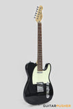 Vintage Coaster Series V20 T-Style Electric Guitar w/ Kinsman 10-Watt Amplifier, Gig Bag, & Accessories - Boulevard Black