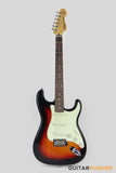 Vintage Coaster Series V60 S-Style Electric Guitar w/ Kinsman 10-Watt Amplifier, Gig Bag, & Accessories - 3-Tone Sunburst