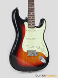 Vintage Coaster Series V60 S-Style Electric Guitar w/ Kinsman 10-Watt Amplifier, Gig Bag, & Accessories - 3-Tone Sunburst