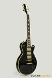 Vintage V1003 Reissue 3-Pickup Electric Guitar - Boulevard Black