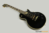 Vintage V1003 Reissue 3-Pickup Electric Guitar - Boulevard Black