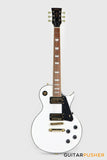 Vintage V100 Reissued Singlecut Electric Guitar w/ Gold Hardware - Arctic White