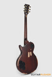 Vintage V100 Icon Singlecut Electric Guitar - Distressed HH Gold Top