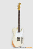 Vintage V62 Icon T-Style Reissue Electric Guitar - Distressed Ash Blonde